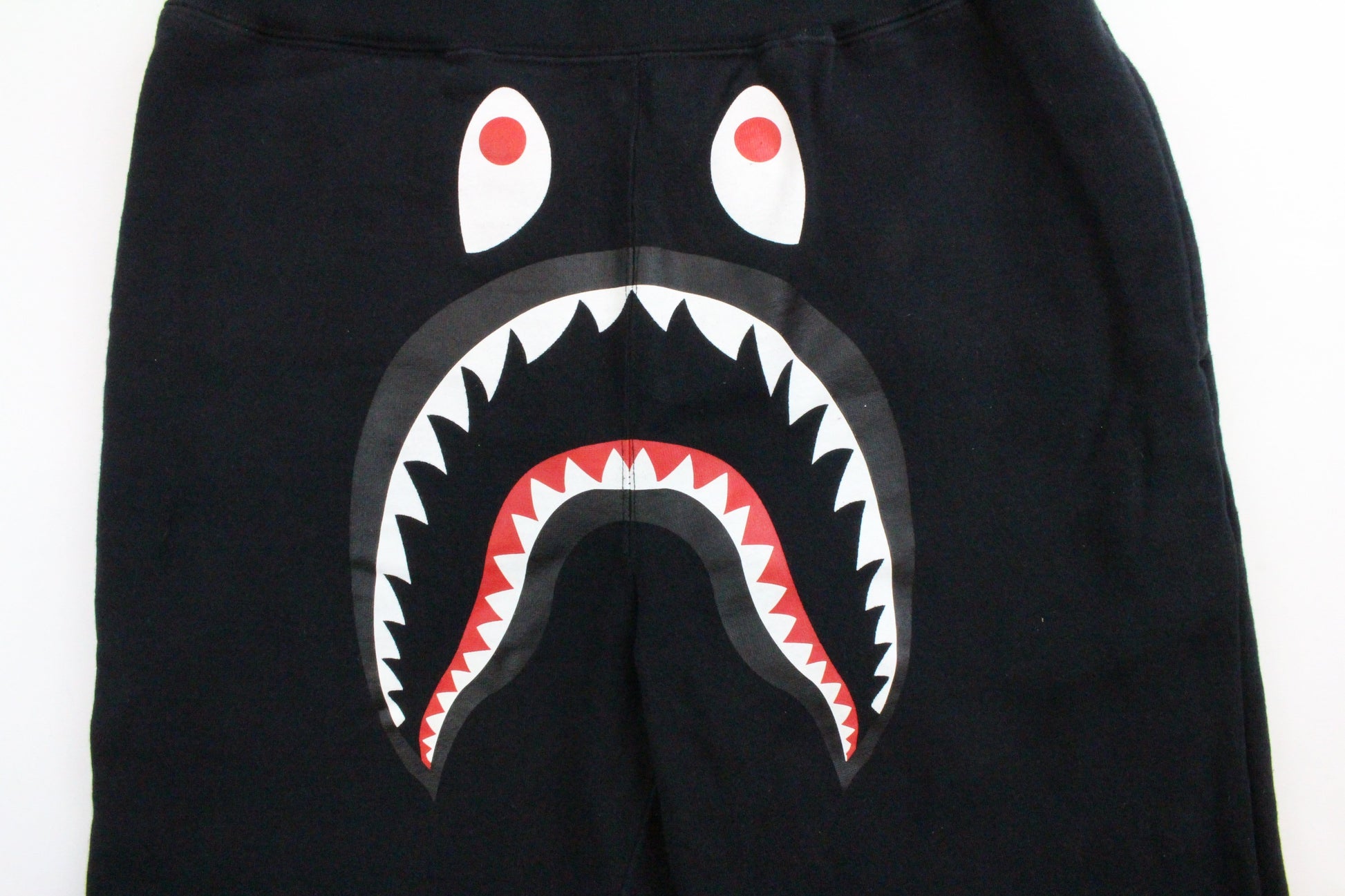 Bape Black Shark Face Joggers - SaruGeneral