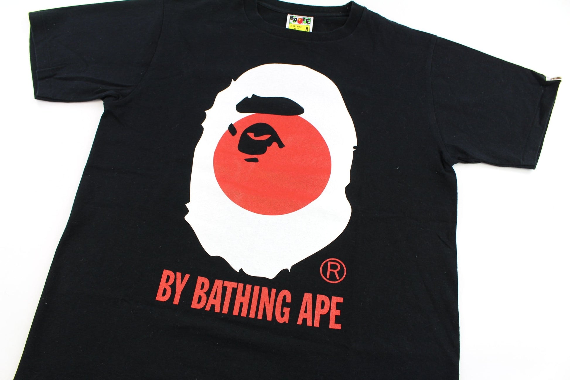 Bape Big ape Japan Logo Tee Black - SARUUK