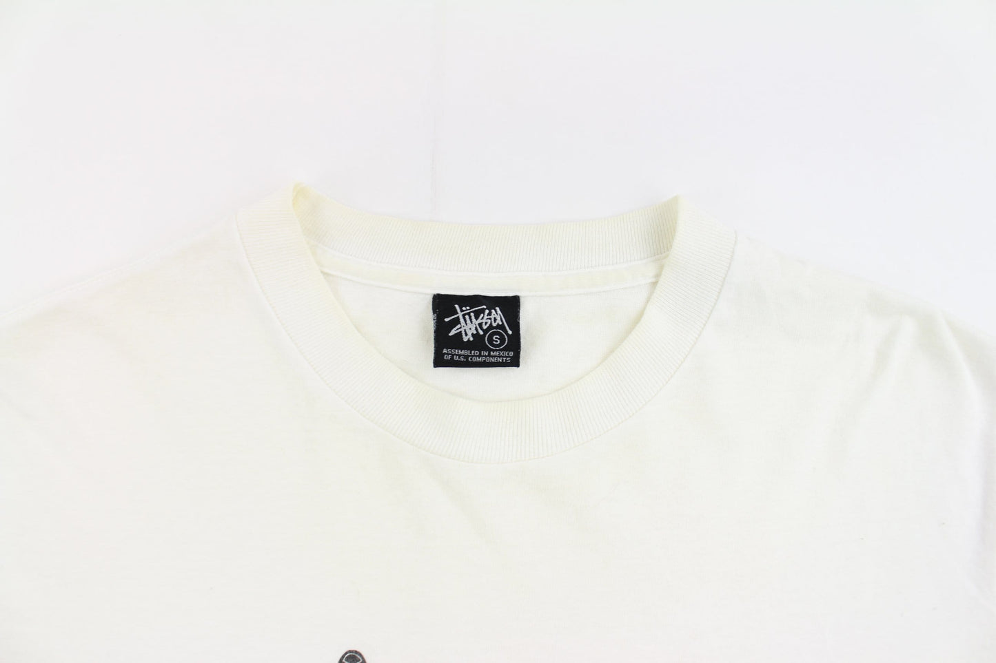 Stussy Statue of Liberty Tee White - SARUUK