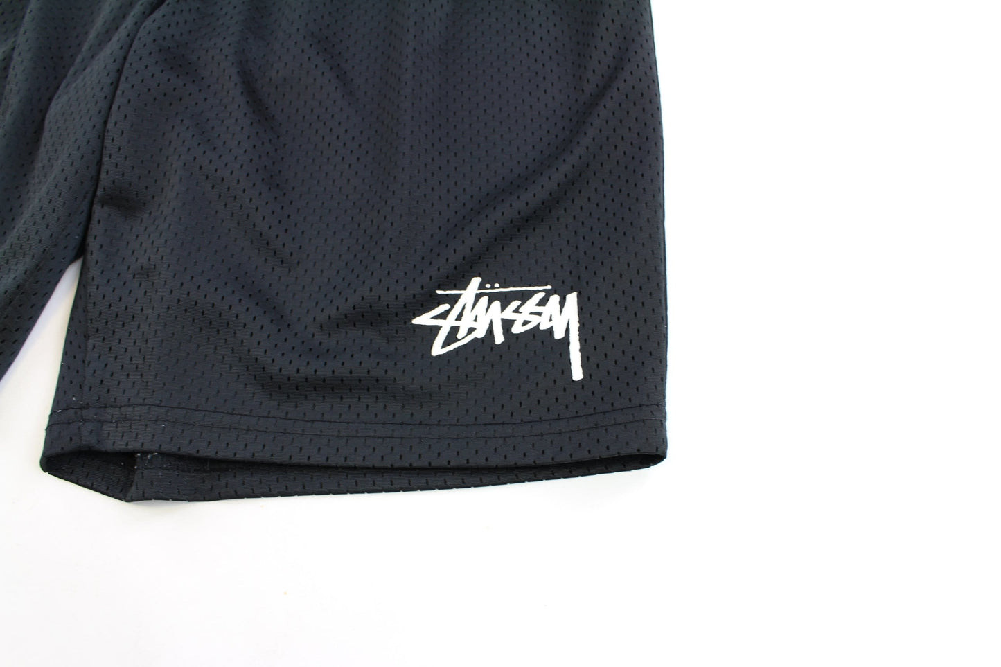 Stussy Mesh Shorts Black - SARUUK