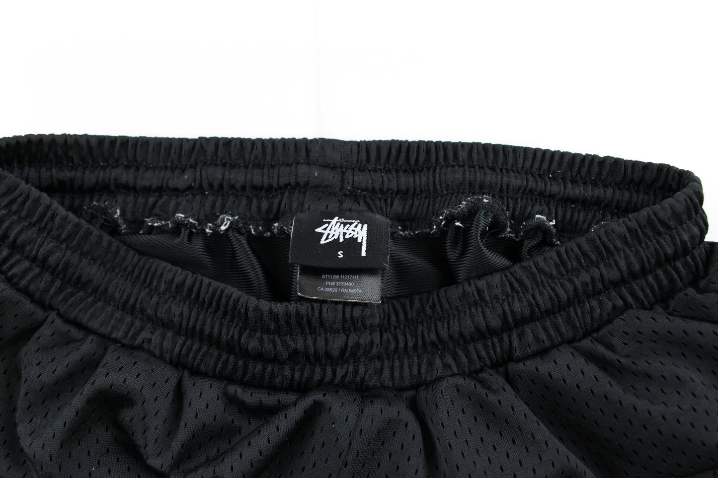 Stussy Mesh Shorts Black - SARUUK