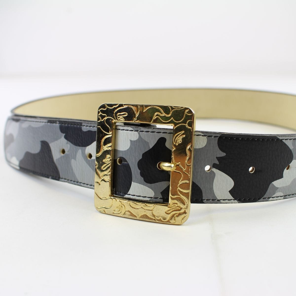 Bape Grey Camo Belt - SARUUK