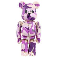 Bape Purple Camo Bearbrick