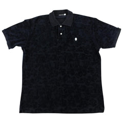 Bapexclusve Black velour Camo Polo