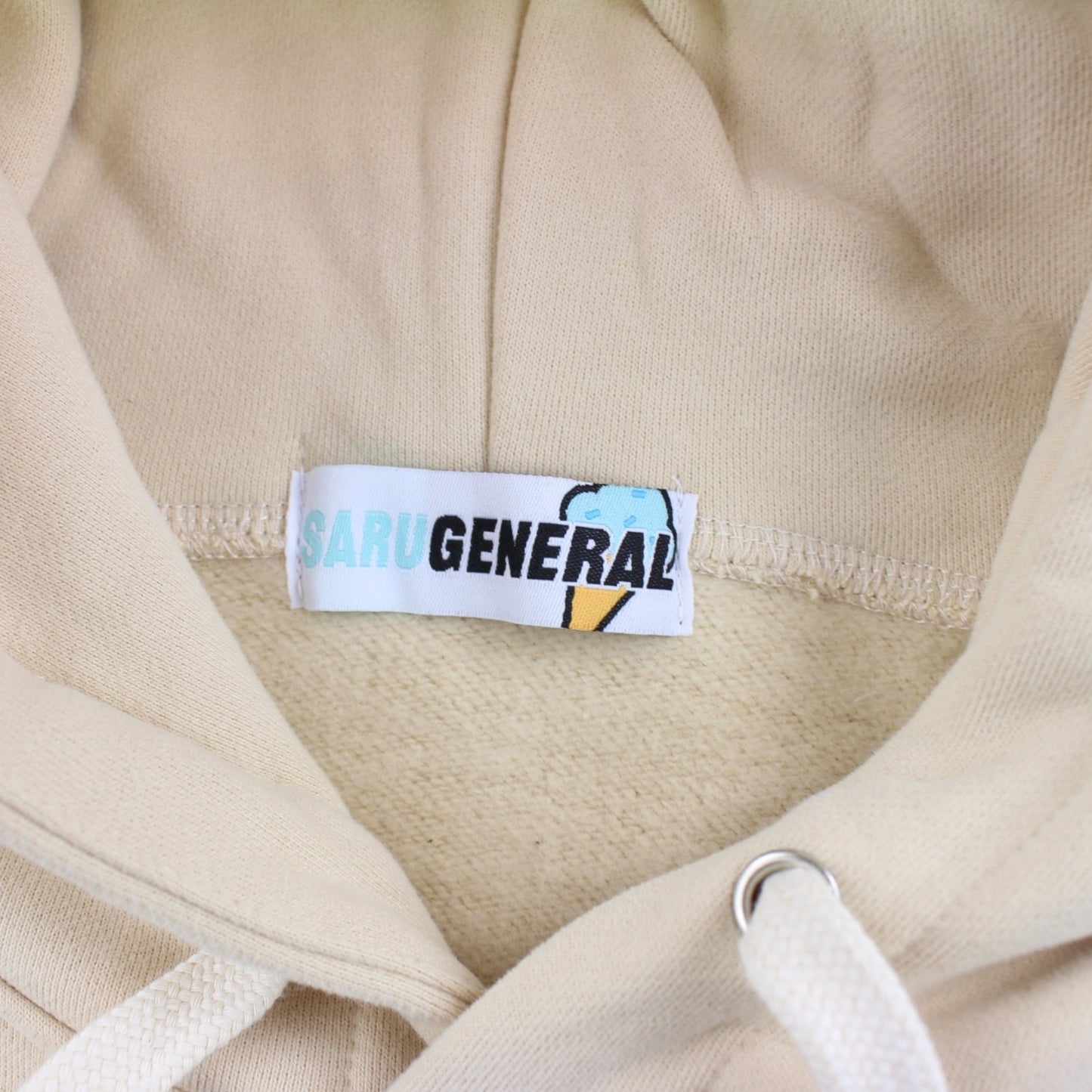 Saru General Original Logo hoodie Vanilla Ice - SARUUK