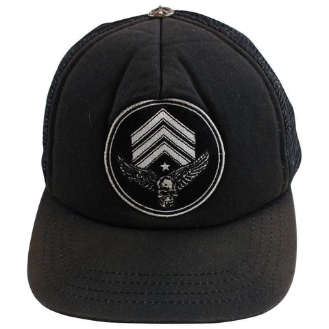 chrome hearts x foti trucker cap black