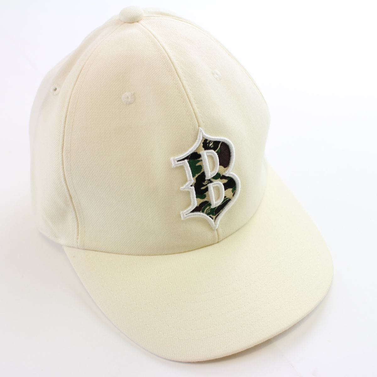 Bape Green Camo B Logo Hat Tan - SaruGeneral