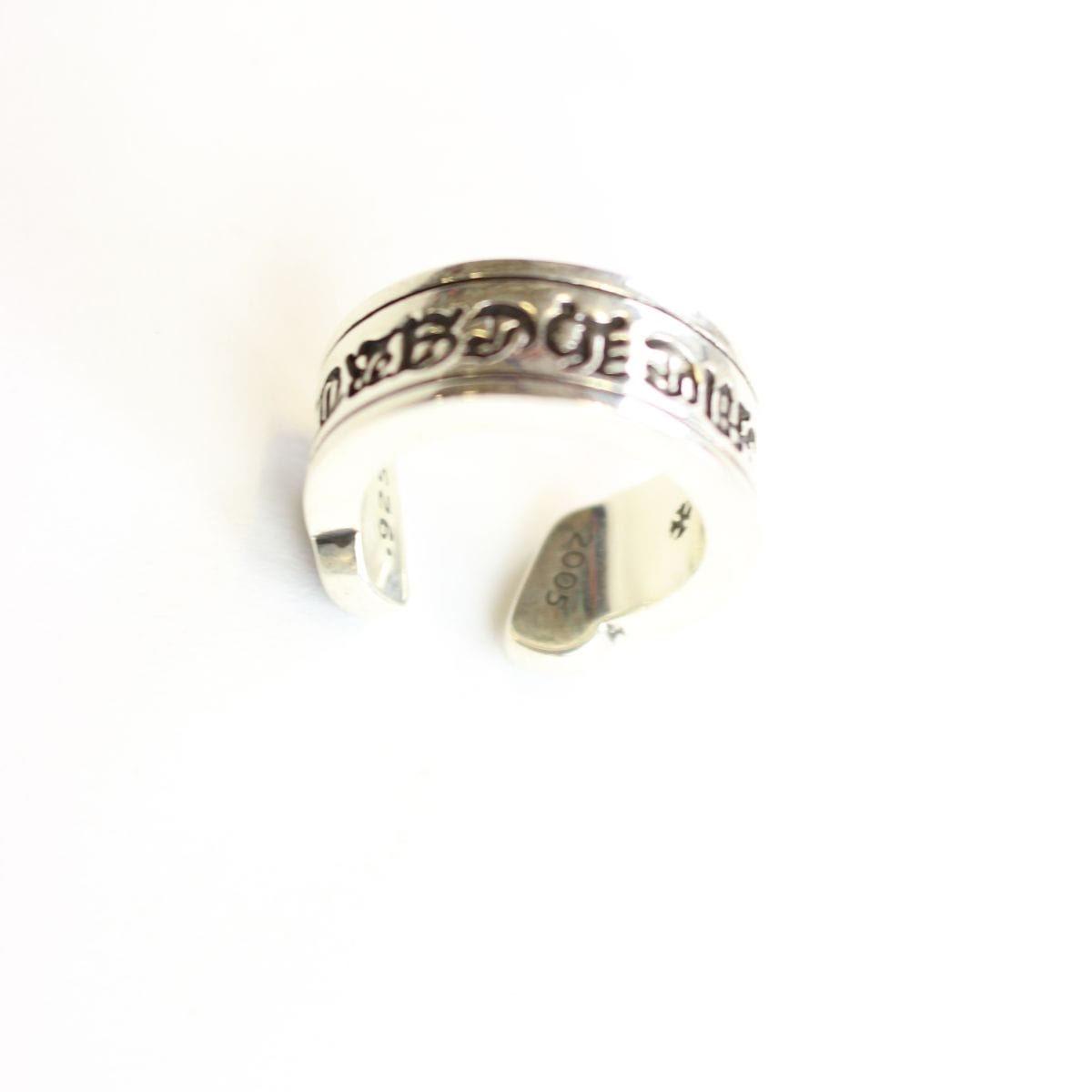 chrome hearts horseshoe scroll ring - SaruGeneral