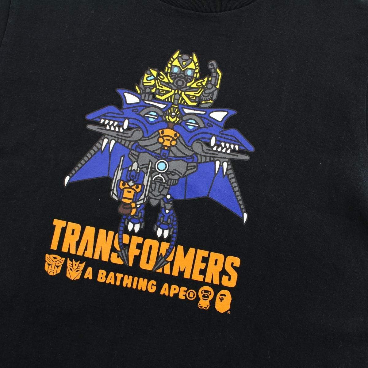 Bape x Transformers Bumble Bee Baby Milo Tee Black - SaruGeneral