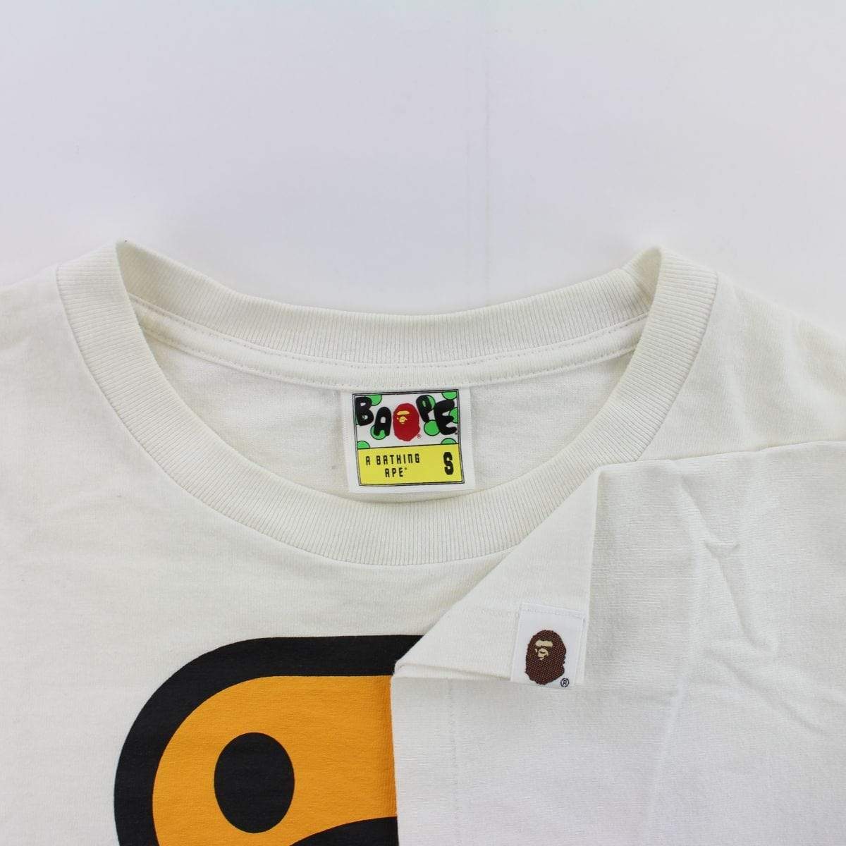 Bape Baby Milo soda cup Tee White - SaruGeneral