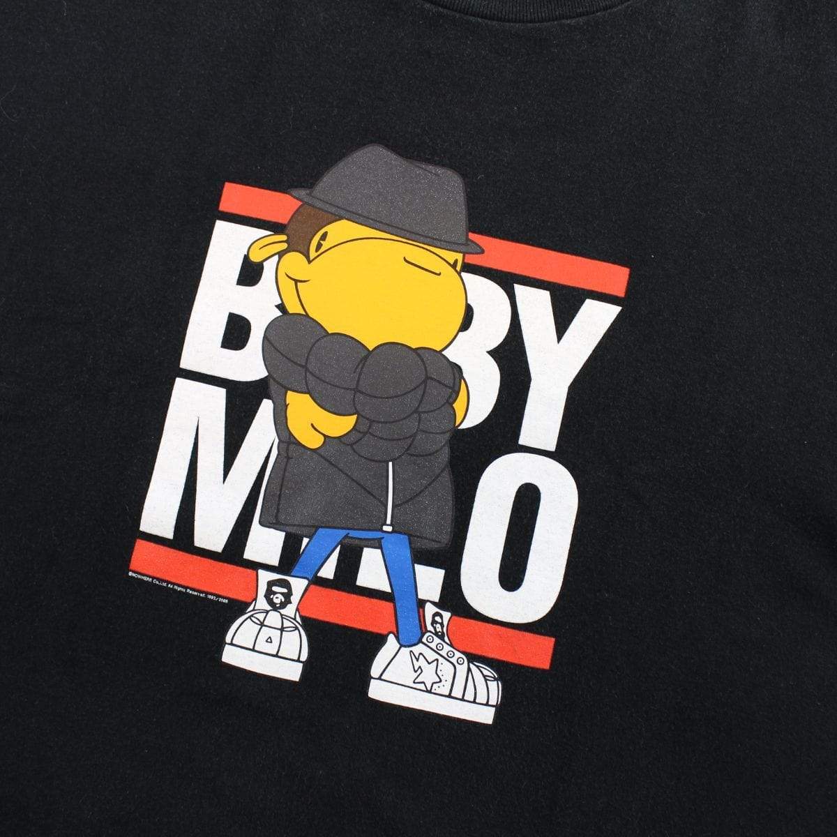 Bape Baby Milo Run DMC Tee Black - SaruGeneral