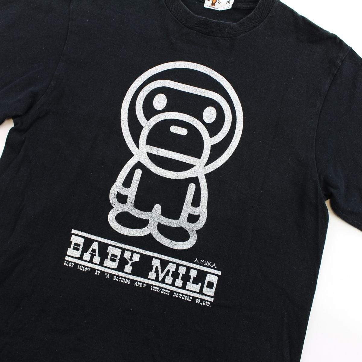 Bape Baby Milo LS Black - SaruGeneral