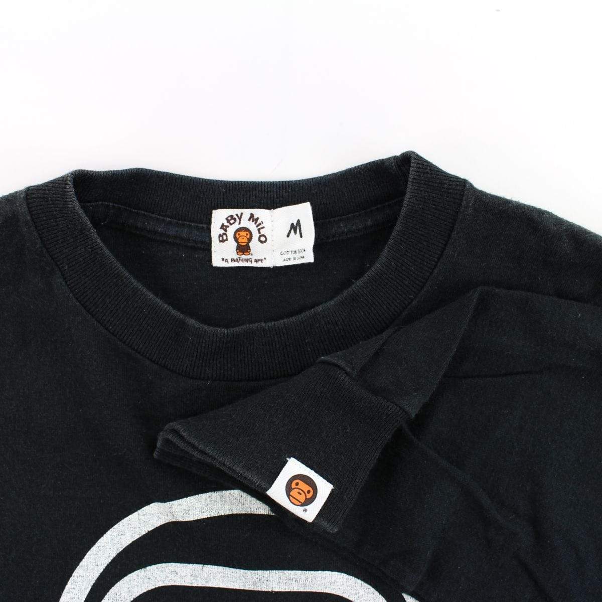 Bape Baby Milo LS Black - SaruGeneral