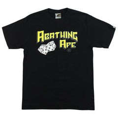 Bape Rolling Dice Tee Black