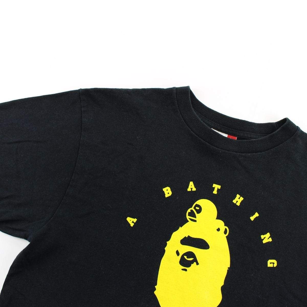 Bape Baby Milo Sleeping Big Ape Tee Black - SaruGeneral