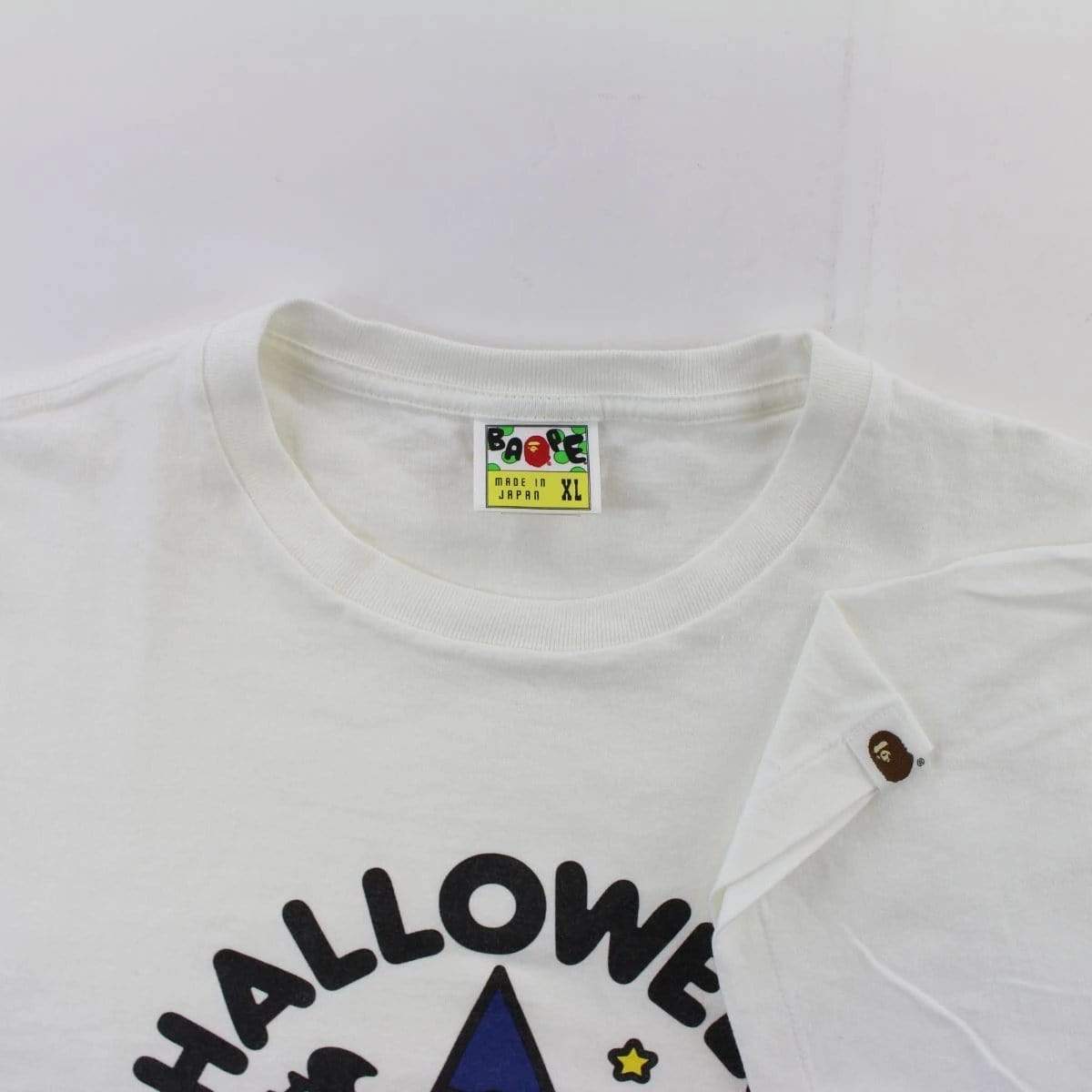 Bape Baby Milo Halloween Tee White - SaruGeneral