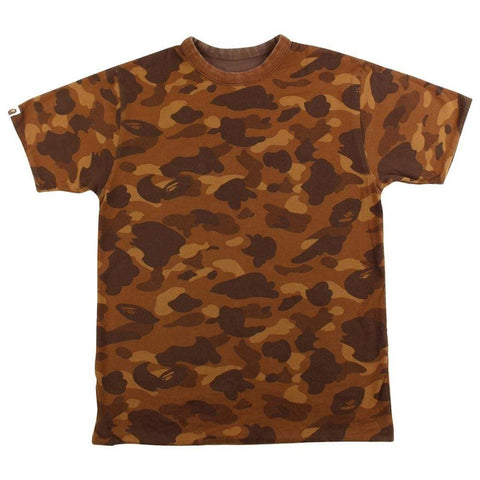 Bape Brown Camo Reversible Tee