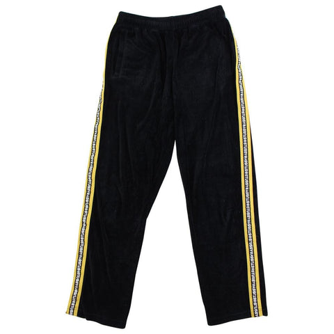 Stussy Velour Trackpants Black