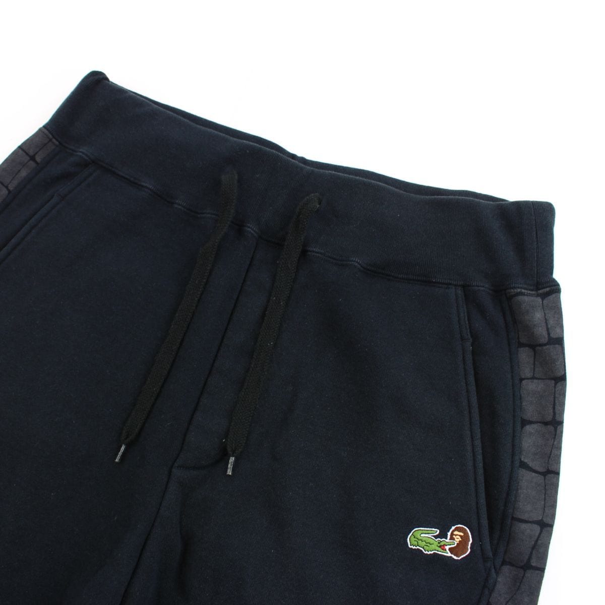 Bape x Lacoste Trackpants Black - SARUUK