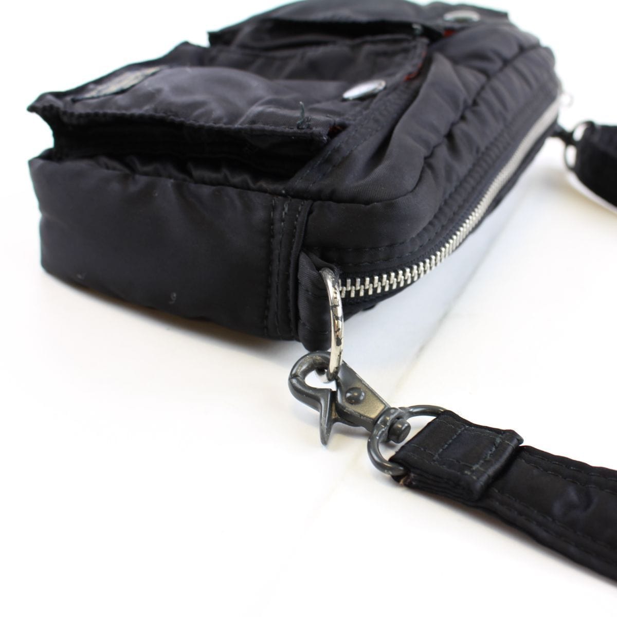 Porter Tanker Side Bag Black - SARUUK