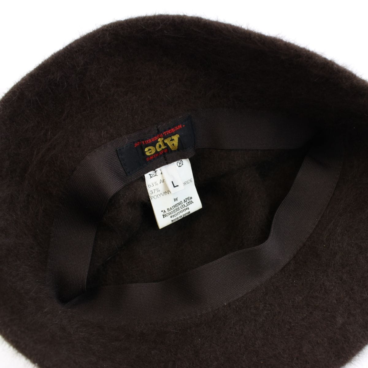 Bape Mohair Bucket Hat - SARUUK