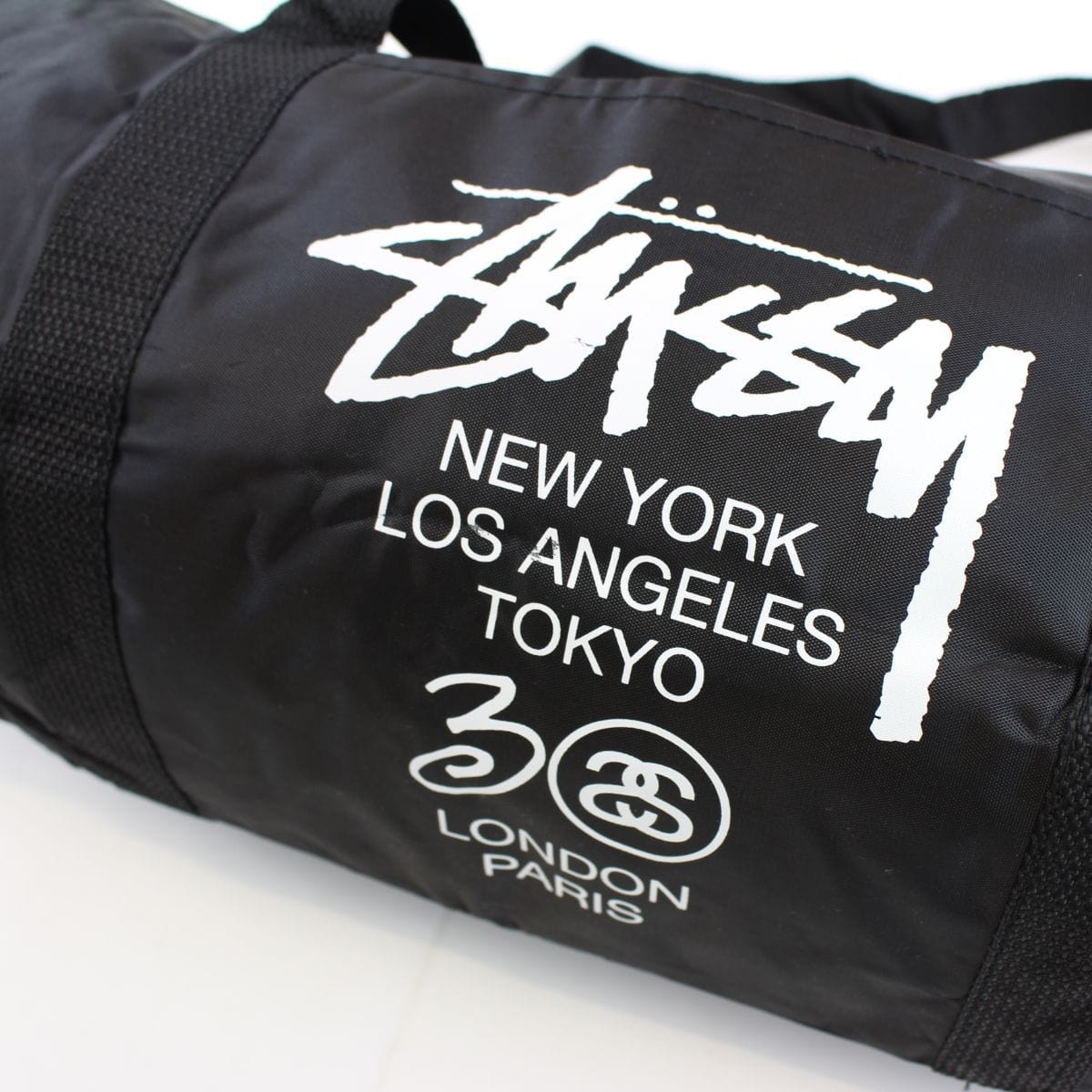 Stussy Duffle Bag Black - SARUUK