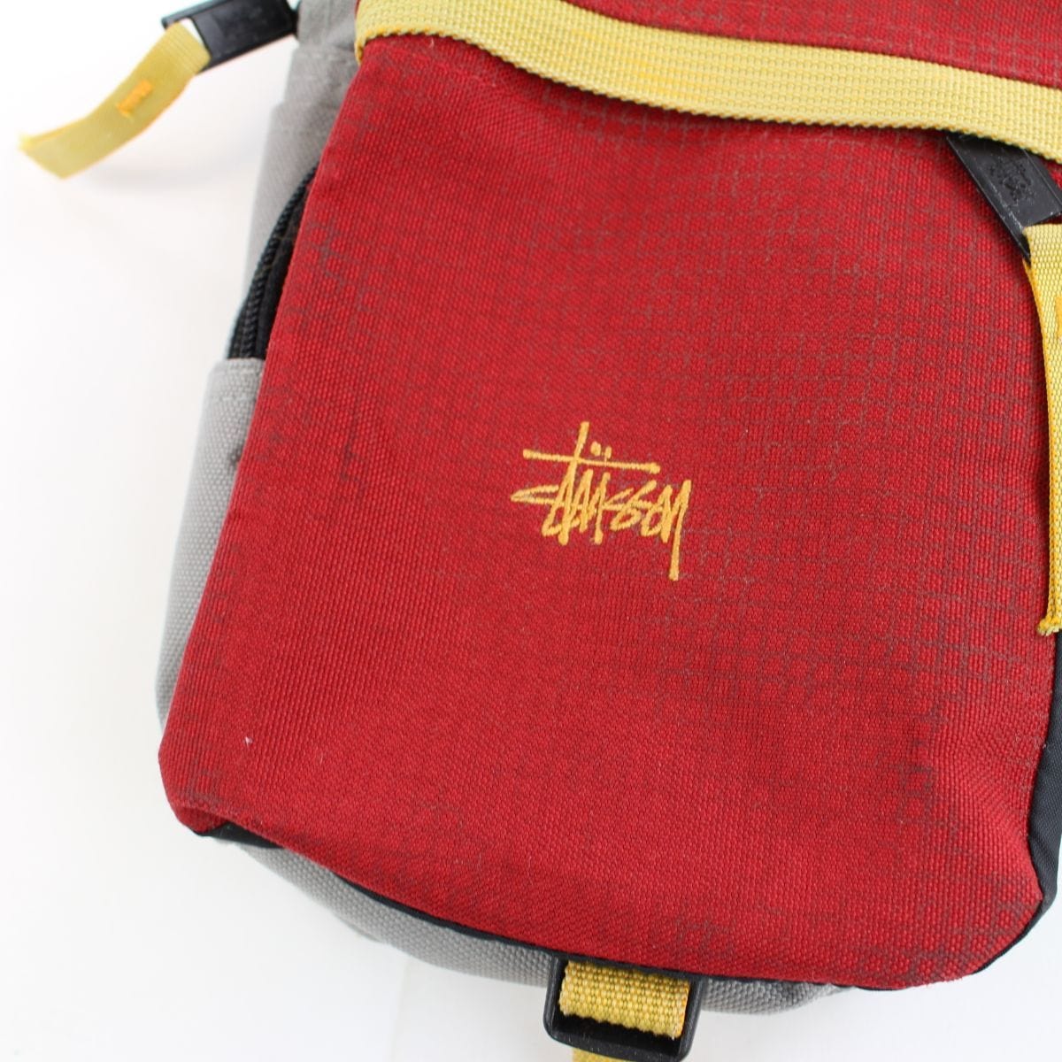 Stussy Red and Yellow Shoulder Bag - SARUUK