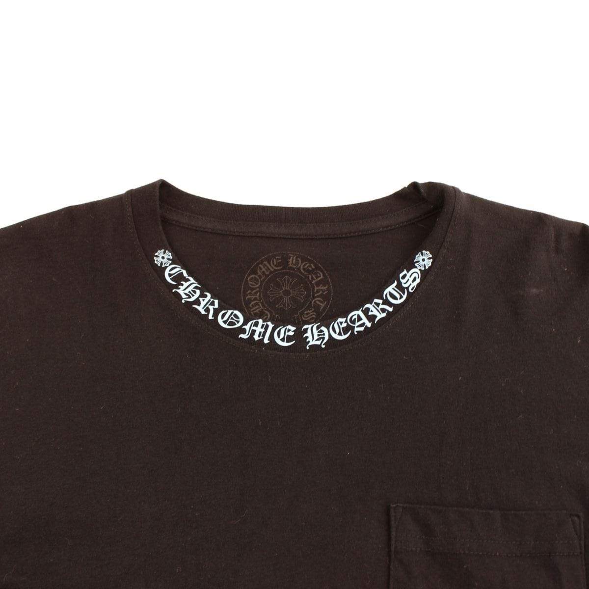 Chrome Hearts Teal Neckline Text LS Black – SARUGENERAL