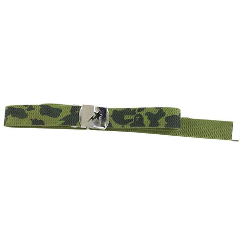 Bape 1st Green Camo Bapesta Belt