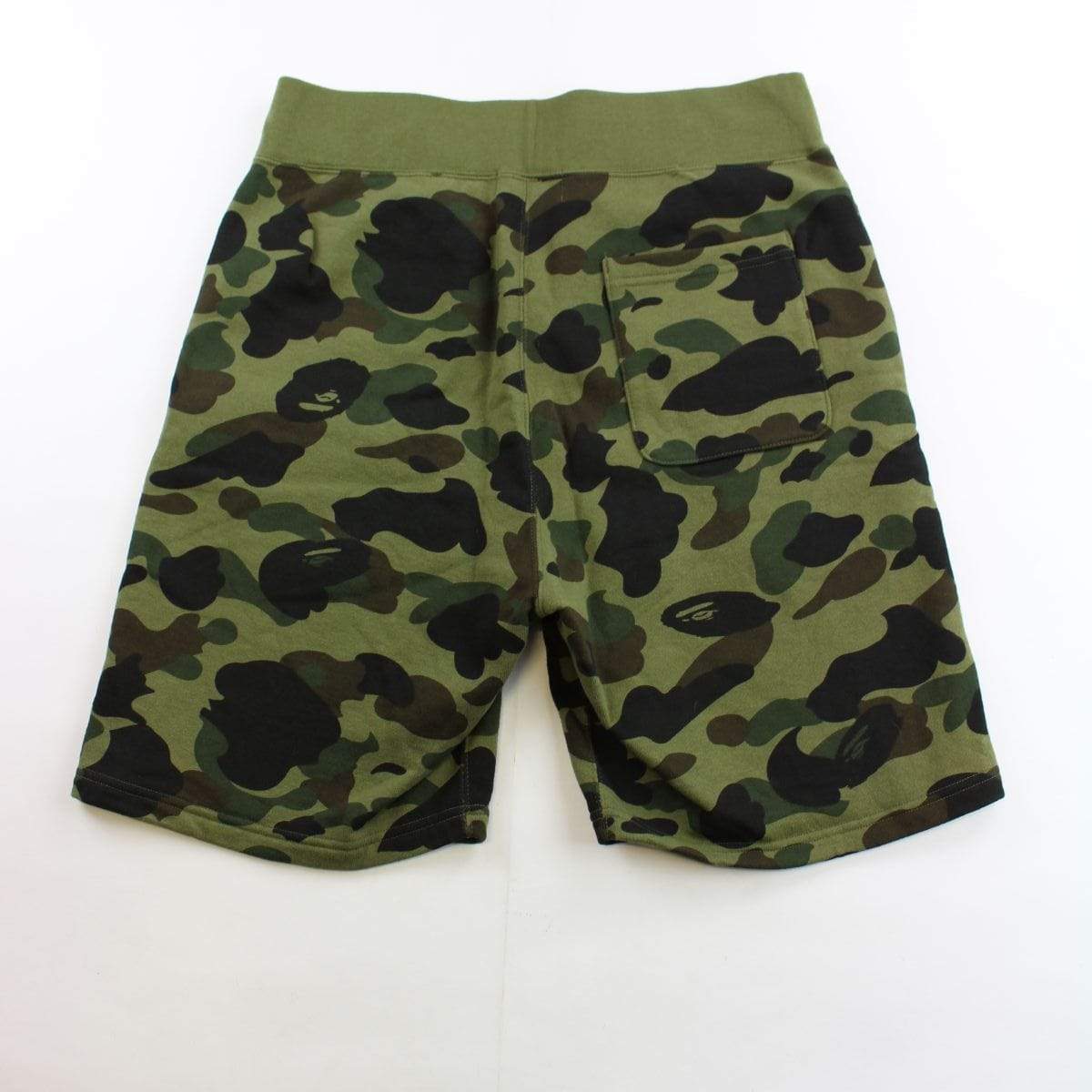 bape 1st green camo shark shorts - SaruGeneral
