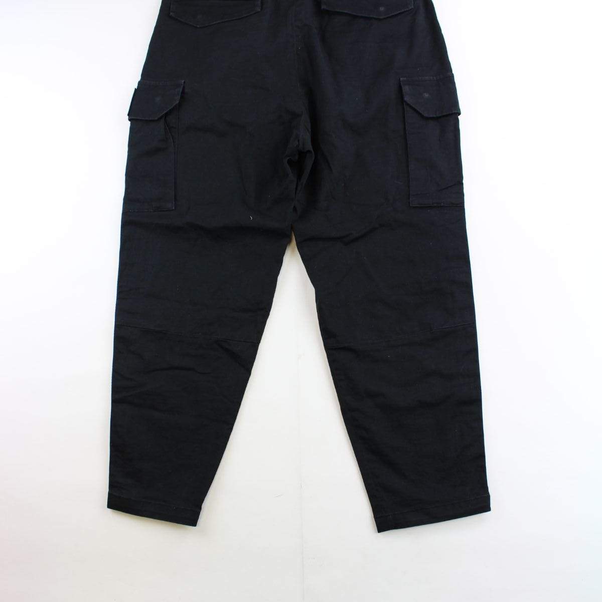 bape black strip cargo pants - SaruGeneral