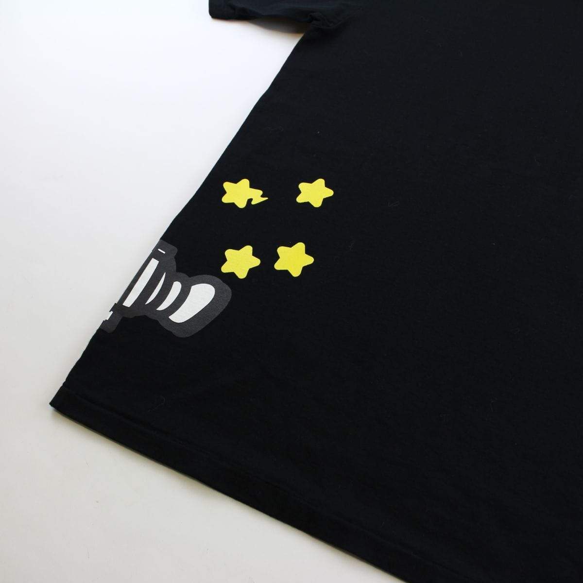 bape galactic baby milo logo tee black - SaruGeneral