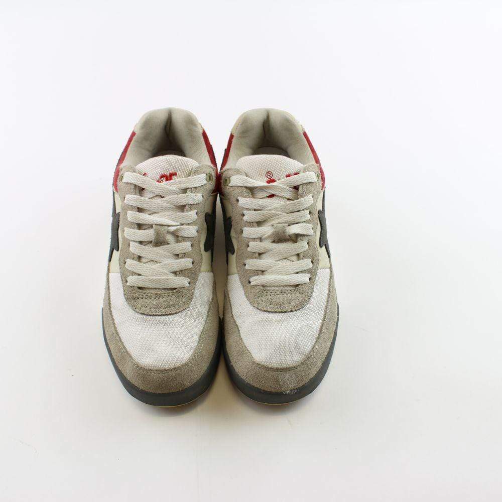 Bape Roadsta Suede Grey White Red - SaruGeneral