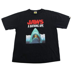 Bape x Jaws Logo Tee Navy 2016