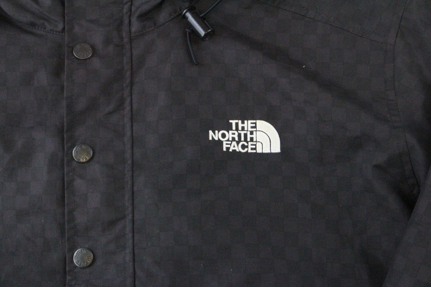 Supreme x TNF Checkered Pullover - SaruGeneral