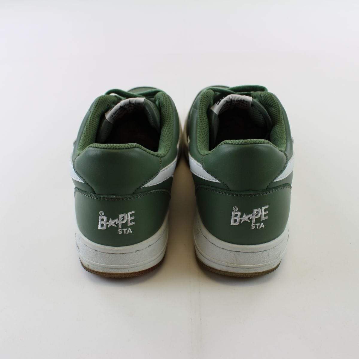 Bapesta Olive Green Shark Sole - SaruGeneral