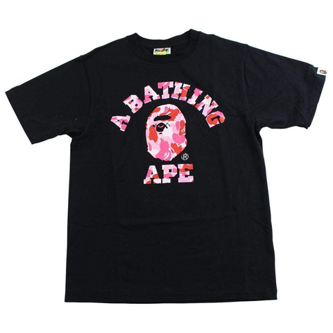 bape x kaws og fake tee black