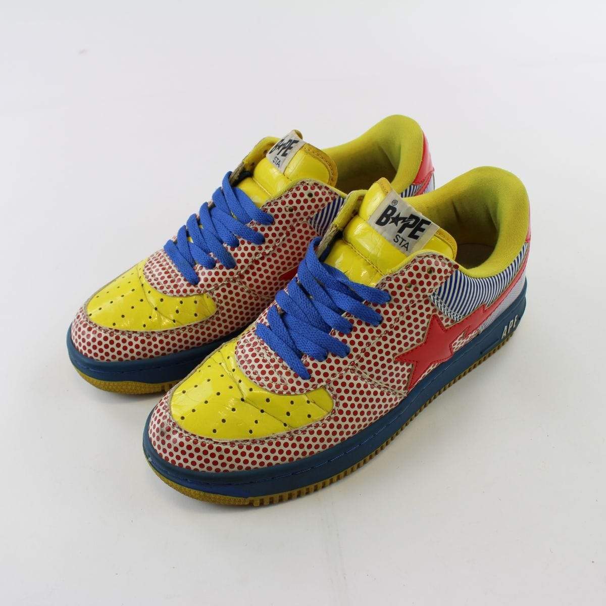 Bapesta Polka Red yellow blue - SaruGeneral