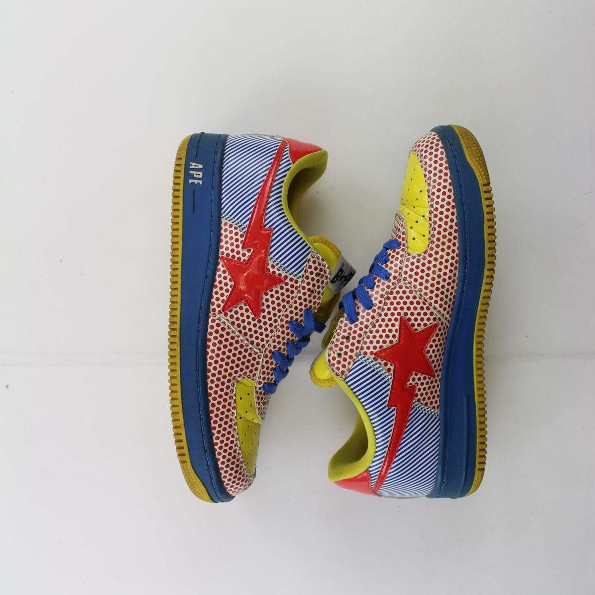 Bapesta Polka Red yellow blue - SaruGeneral