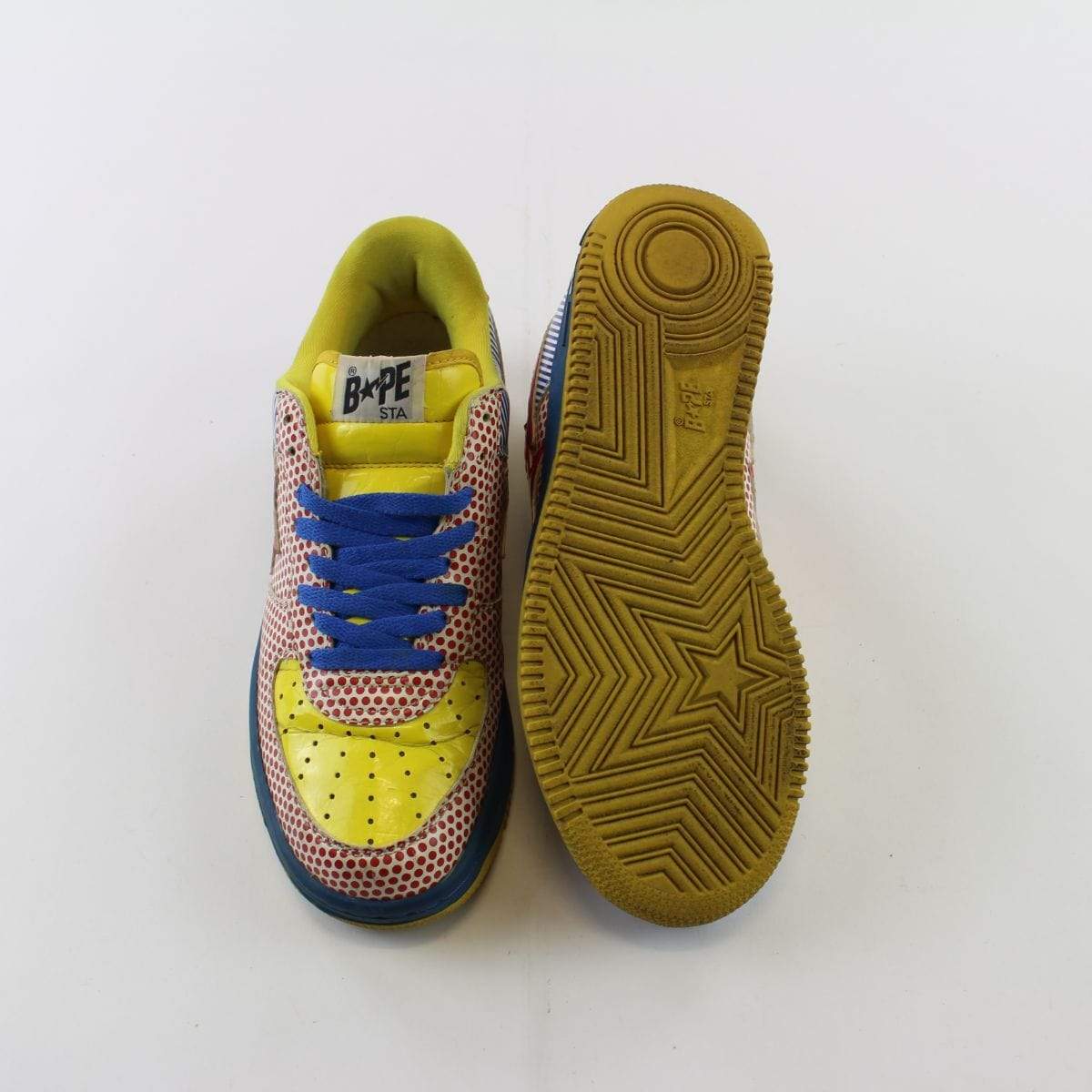 Bapesta Polka Red yellow blue - SaruGeneral