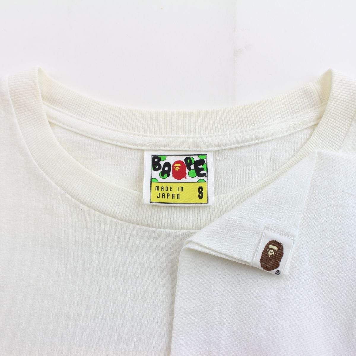 bape milo hunter tee white - SaruGeneral