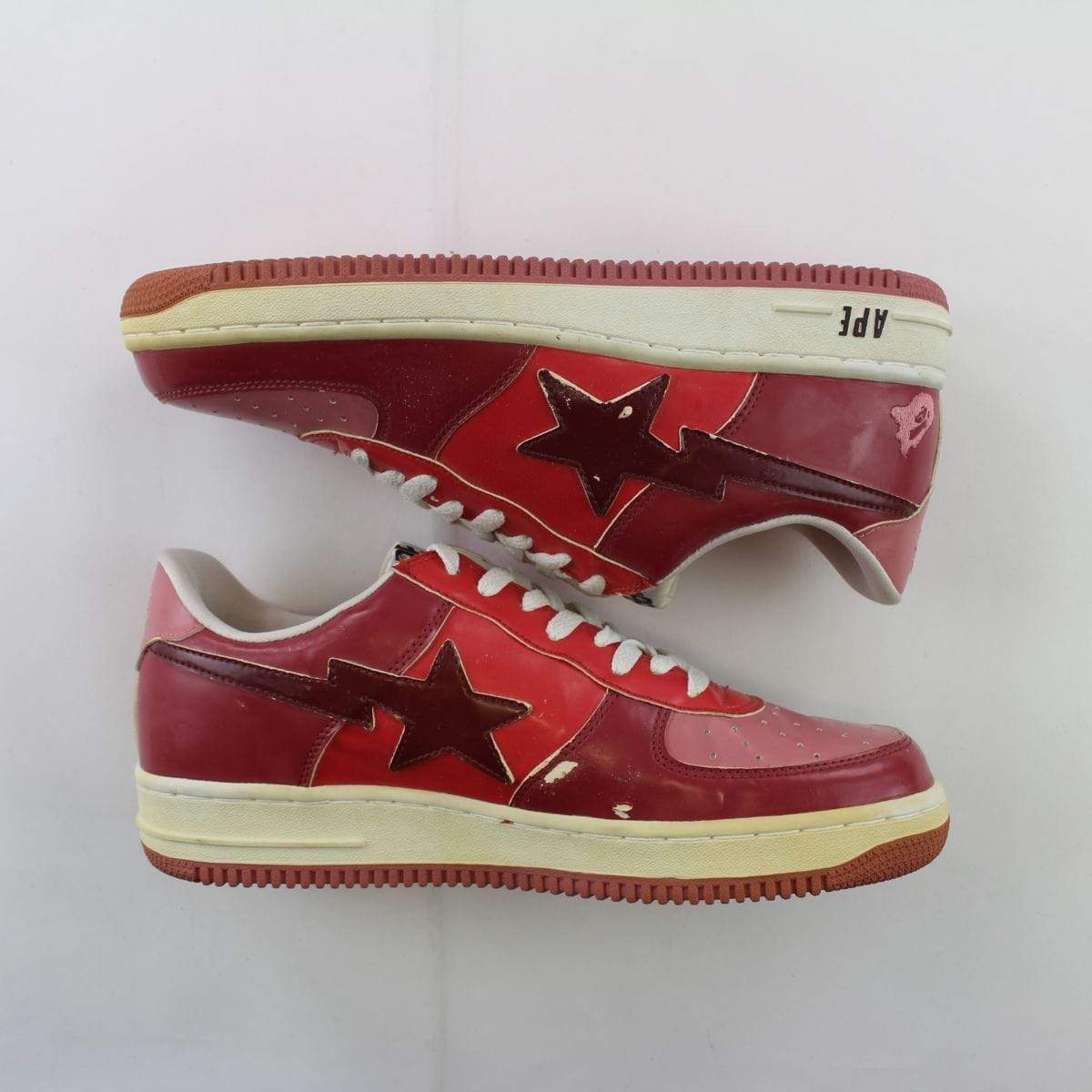 Bapesta Red Red - SaruGeneral