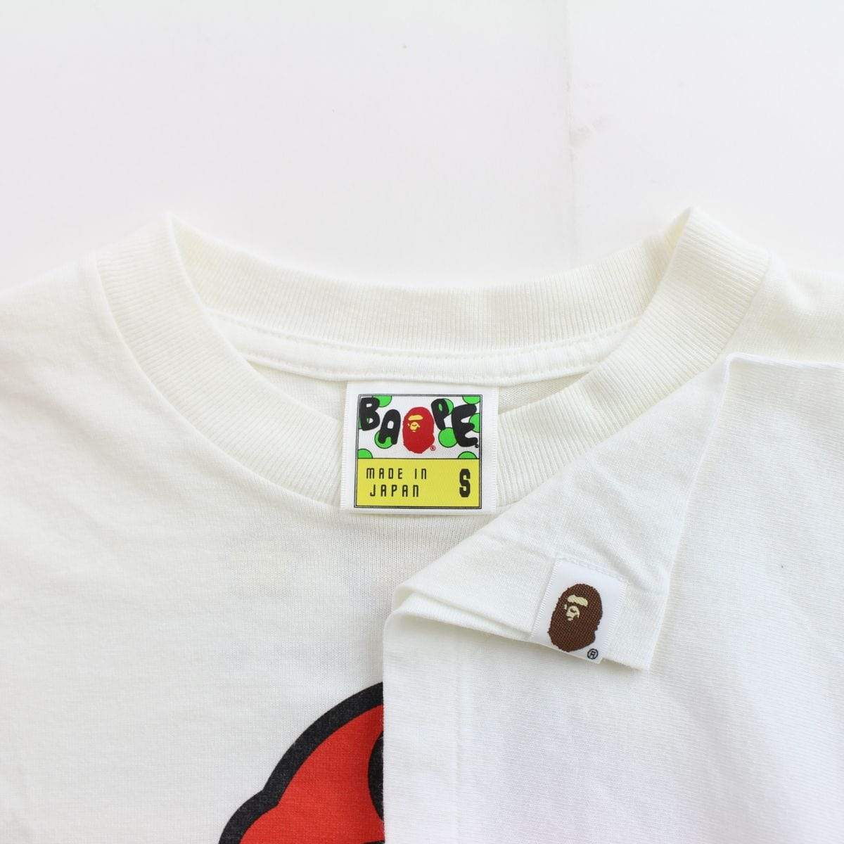 bape milo mario tee white - SaruGeneral