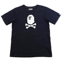 bape pirate store crosses big ape tee black