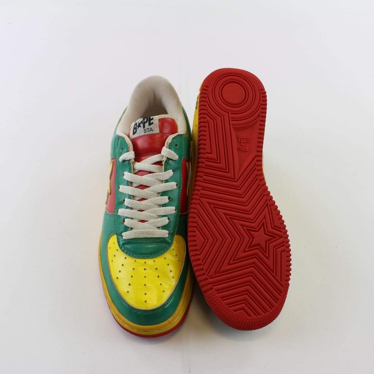 Bapesta Yellow green red - SaruGeneral