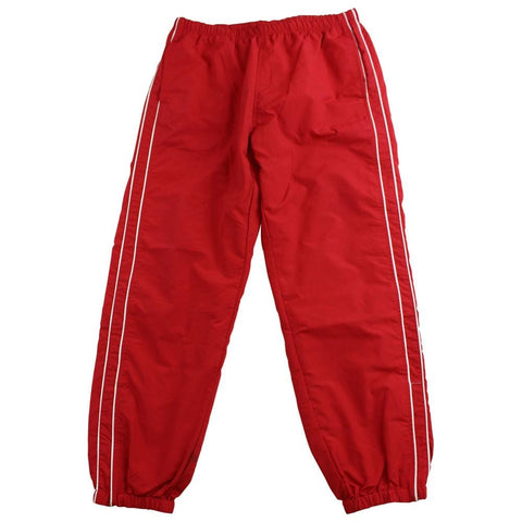 supreme red track pants