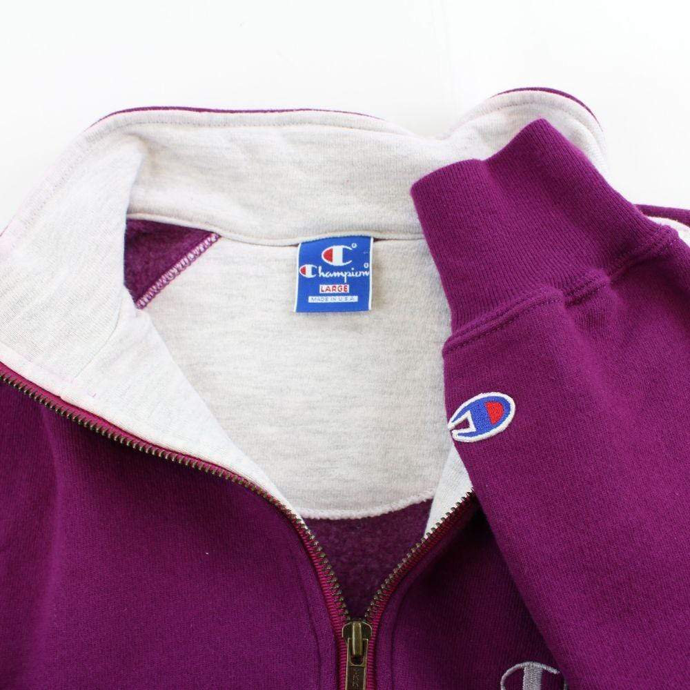 Champion Pullover Quarter Zip Purple - SaruGeneral