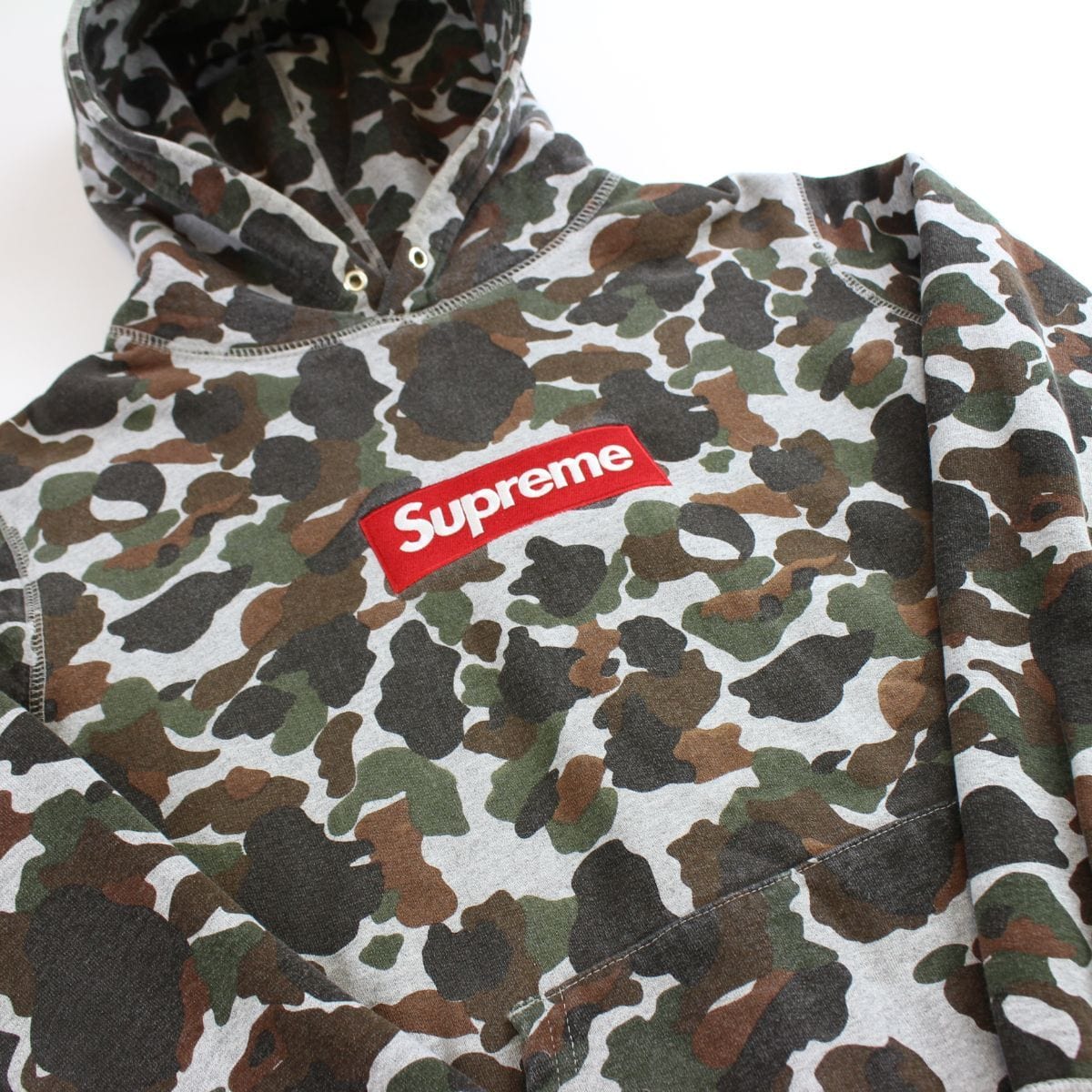 supreme duck camo box logo hoodie – SARUGENERAL
