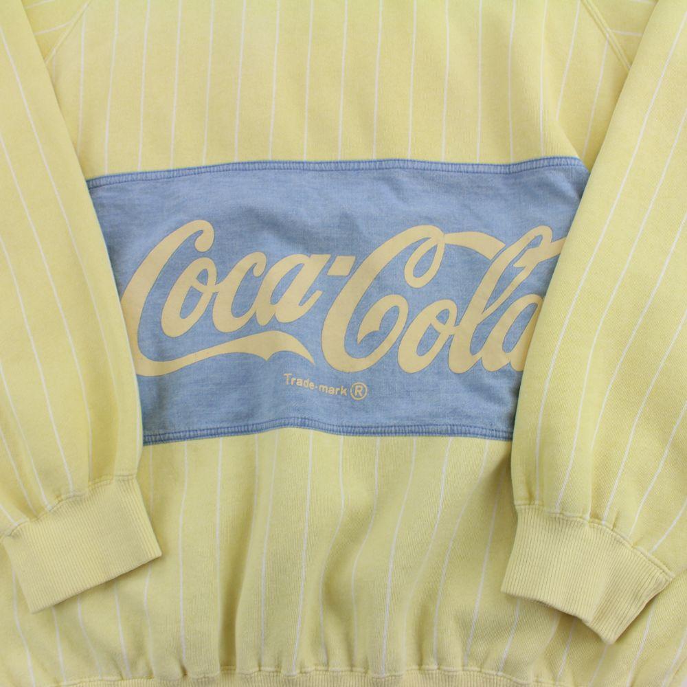 Coca Cola Crewneck Yellow - SaruGeneral