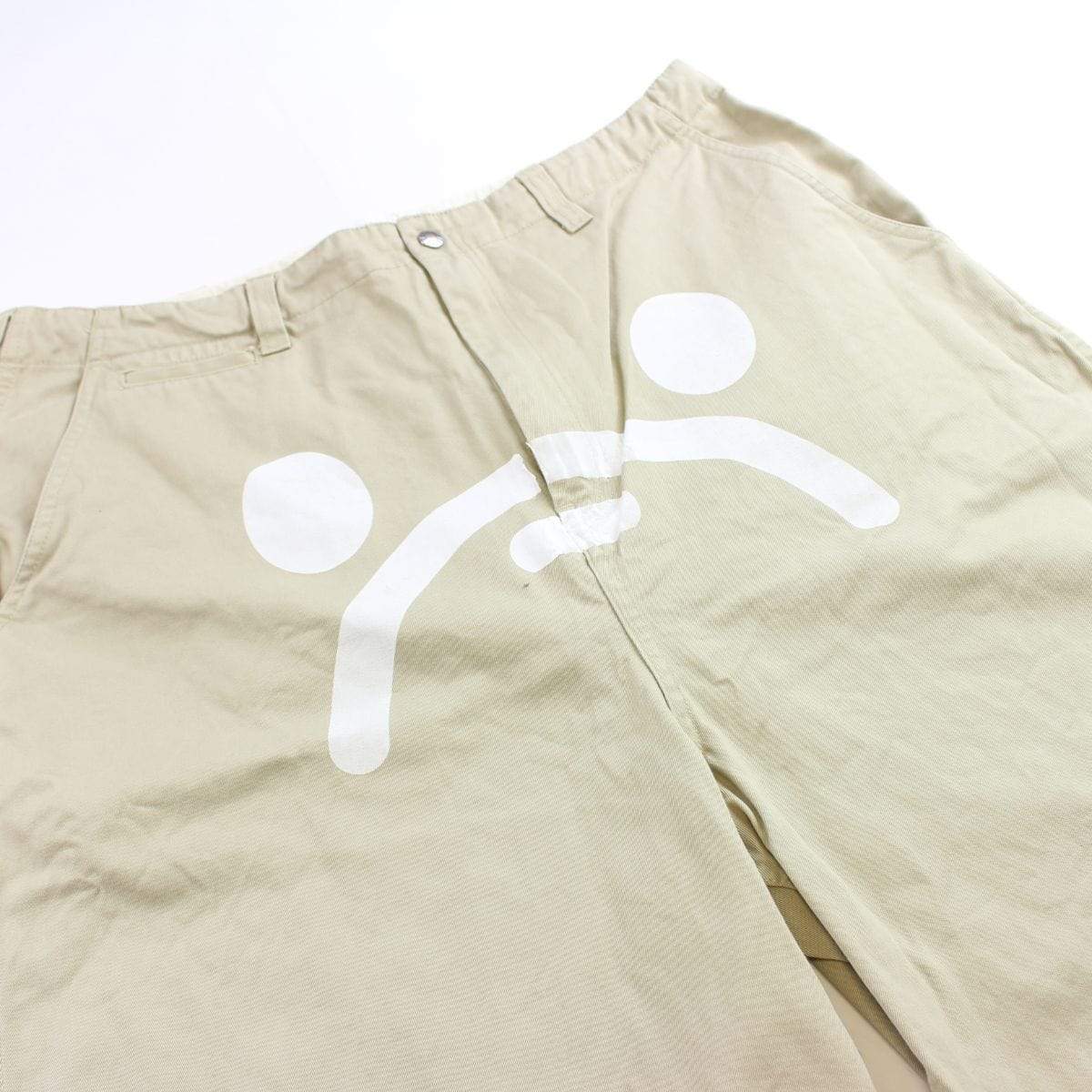 bape milo face tan shorts - SaruGeneral